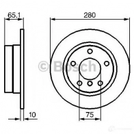Тормозной диск BOSCH 339479 BD1085 CD1084 0986479217 - Изображение 6