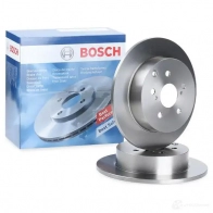 Тормозной диск BOSCH 0986479574 339795 CK9DI0 BD141 7 - Изображение 2