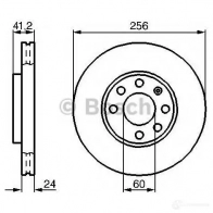 Тормозной диск BOSCH BD 780 339244 0986478881 9PDXT - Изображение 6
