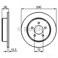Тормозной диск BOSCH JRJXQVR 0986479102 339385 BD10 32 - Изображение 5