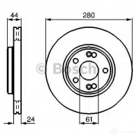 Тормозной диск BOSCH 339149 0986478734 BD6 47 NTWMN0 - Изображение 5