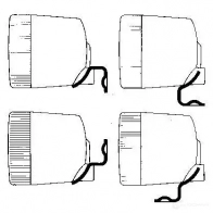 Тормозной диск BOSCH E1 90 R - 02C0074/0070 340606 BD2252 0986479u49