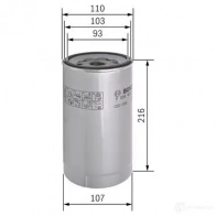Тормозной диск BOSCH B D2300 340546 0986479t70 D93FYV