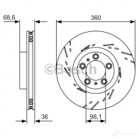 Тормозной диск BOSCH B D2443 0986479d22 340297 FQCLJY - Изображение 2