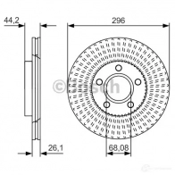Тормозной диск BOSCH BD 2436 0986479d15 340291 E4AV1W - Изображение 2