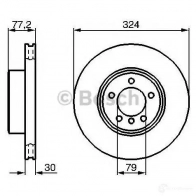 Тормозной диск BOSCH 339398 NBHZ3 BD9 57 0986479115 - Изображение 6