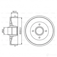 Тормозной барабан BOSCH 0986477175 DB2 46 SGXL8J 338571 - Изображение 6
