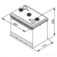 Тормозной барабан BOSCH DB34 4 G57M85 338662 0986477274 - Изображение 5