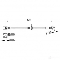 Тормозной шланг BOSCH BH18 58 355067 5F9XX 1987481974 - Изображение 5