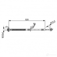 Тормозной шланг BOSCH 354961 1987481868 B H1752 0AYHF6 - Изображение 6
