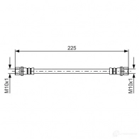 Тормозной шланг BOSCH 354511 1987481413 6BS6M BH1 301