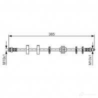 Тормозной шланг BOSCH B H142 6LL0S2K Fiat Tempra 1987476438