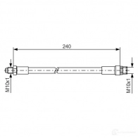 Тормозной шланг BOSCH VDF63U4 1987476421 BH 133 Renault