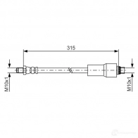 Тормозной шланг BOSCH BH1 40 GLBWN 1987476432 352883