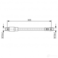 Тормозной шланг BOSCH KIIRCC 352712 BH 744 1987476171 - Изображение 4