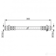 Тормозной шланг BOSCH 352749 BH88 2 15ZMO 1987476210