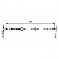 Тормозной шланг BOSCH BH 1359 354569 1987481473 C1ZIC