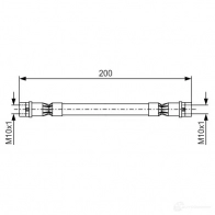 Тормозной шланг BOSCH Audi 80 (B4, 8C5) 4 Универсал 1.6 E 101 л.с. 1993 – 1996 BH11 6 1987476402 UNWG9Z