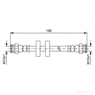 Тормозной шланг BOSCH 1987481581 2WBD73 354674 BH 1465