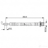Тормозной шланг BOSCH 1987481936 5DTKIYT 355029 BH 1820 - Изображение 2