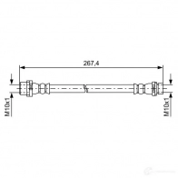 Тормозной шланг BOSCH BH1 467 K8NXNUW 354676 1987481583