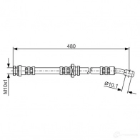 Тормозной шланг BOSCH BH46 8 Suzuki Swift H1763 1987476787