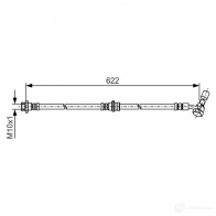 Тормозной шланг BOSCH 162PCS 1987481a39 B H1927 1193508861 - Изображение 4