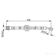Тормозной шланг BOSCH B H1823 1987481939 RPMYNIF 355032 - Изображение 2
