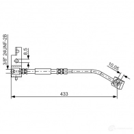 Тормозной шланг BOSCH 86HG7 Chrysler BH79 6 1987476149