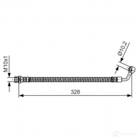 Тормозной шланг BOSCH BH1 884 CZ54QQ 1193508826 1987481992 - Изображение 4