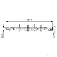 Тормозной шланг BOSCH 354940 XY8CQB 1987481847 BH173 1 - Изображение 1
