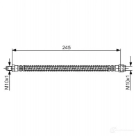 Тормозной шланг BOSCH Mercedes S-Class (C215) 2 Купе 6.0 CL 65 AMG (2179) 612 л.с. 2003 – 2006 1987476950 APAVGRB BH59 4