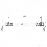 Тормозной шланг BOSCH 1987481132 354249 R9PKA0A B H1024