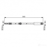 Тормозной шланг BOSCH TR6J6 1987476057 Ford Fusion 1 (CBK, JU) Хэтчбек 1.6 TDCi 90 л.с. 2004 – 2012 BH03 2