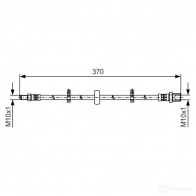 Тормозной шланг BOSCH 9NOTXO4 1987481508 BH139 4 354604