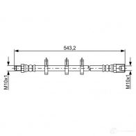 Тормозной шланг BOSCH 354941 BH173 2 1987481848 CIX71 - Изображение 3