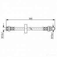 Тормозной шланг BOSCH 354292 8SFAX7 BH 1072 1987481180