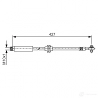 Тормозной шланг BOSCH BH193 7 1987481a47 9BSMU 1425139067
