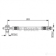Тормозной шланг BOSCH 1987476944 BH58 8 353264 HEB1014 - Изображение 6