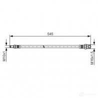 Тормозной шланг BOSCH B H1393 Z8F4E 1987481507 354603