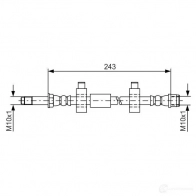 Тормозной шланг BOSCH BH 891 OA7OHKZ Volkswagen Transporter (T5) 5 Автобус 1987476320