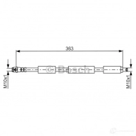 Тормозной шланг BOSCH 354842 1987481749 B H1633 C7YY6W - Изображение 2