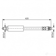 Тормозной шланг BOSCH BH 229 1987476535 WKGX4GK 352960