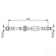 Тормозной шланг BOSCH 1987481751 00KKT2 Mercedes R-Class BH 1635