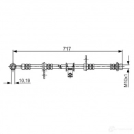 Тормозной шланг BOSCH 1987481244 Honda Prelude BH1 136 5TT1H5Z