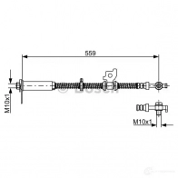 Тормозной шланг BOSCH N6OL81 1987481941 BH182 5 Land Rover Range Rover 2 (P38A) 1994 – 2002