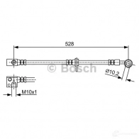 Тормозной шланг BOSCH I9D5K BH185 9 1987481975 355068 - Изображение 2