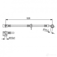 Тормозной шланг BOSCH I9D5K BH185 9 1987481975 355068 - Изображение 5