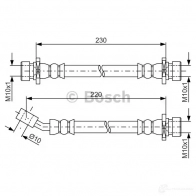 Тормозной шланг BOSCH HRZ8Y B H1684 354893 1987481800 - Изображение 2