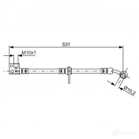 Тормозной шланг BOSCH 354891 2Y33O BH16 82 1987481798 - Изображение 7